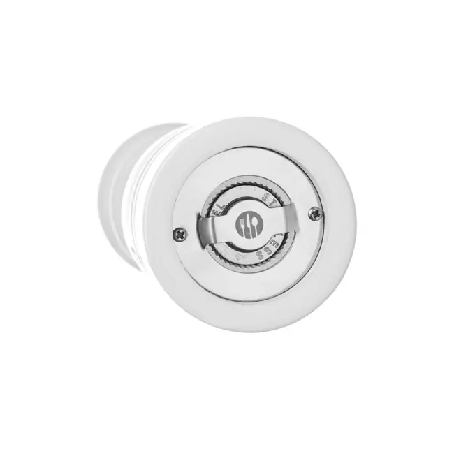 HENDI Houten zoutmolen – keramisch maalmechanisme – wit – 215 mm