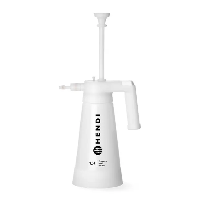 HENDI Drukspuit voor voedsel – 1,5L – HDPE – Instelbare spuitmond – 360° draaibaar