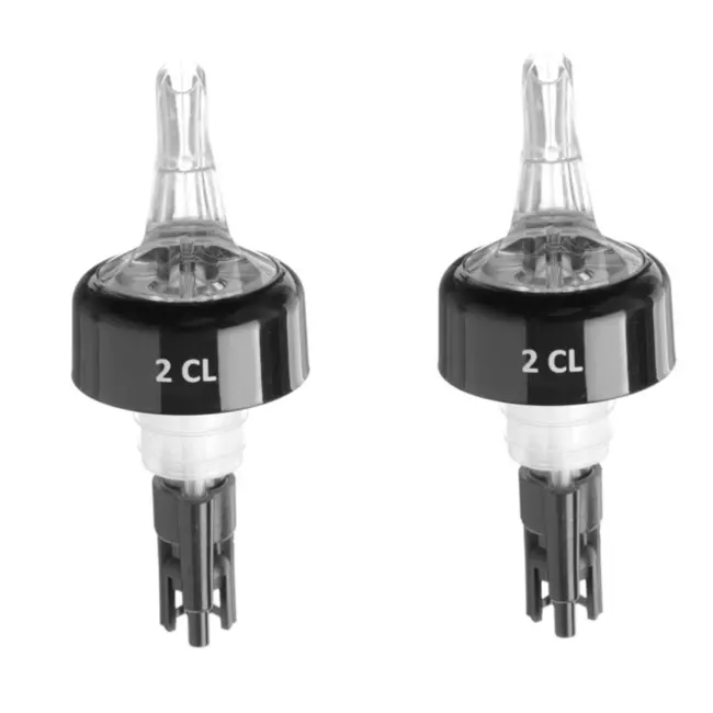 BarUp Kogelmaatschenker – Nauwkeurige dosering – Set van 2 – 20 ml
