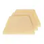 HENDI Trapeziumvormige deegschraper 3 stuks, PP, 216 x 128 mm