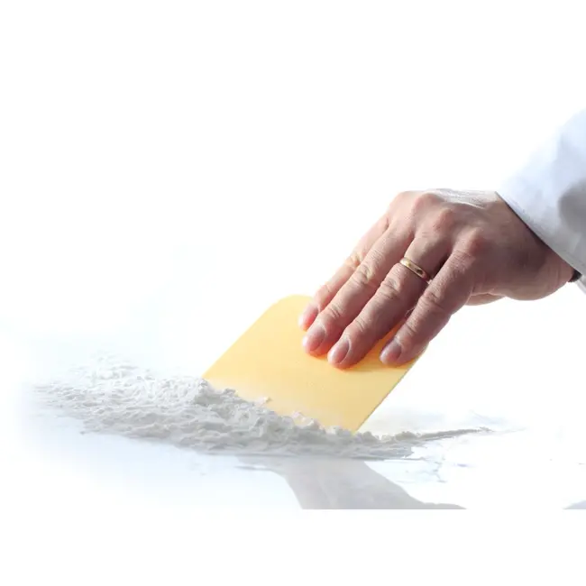 HENDI Set van 3 deegschrapers – polypropyleen – vaatwasmachinebestendig – 216x128 mm