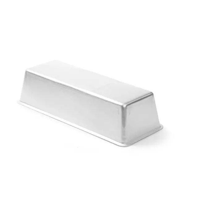 HENDI Rechthoekige cakevorm – aluminium – 180x80x60 mm