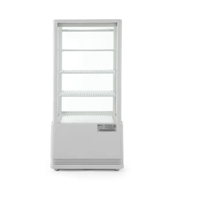 Arktic Koelvitrine – 78L – anti-condens – LED verlichting – wit – 3 verstelbare schappen