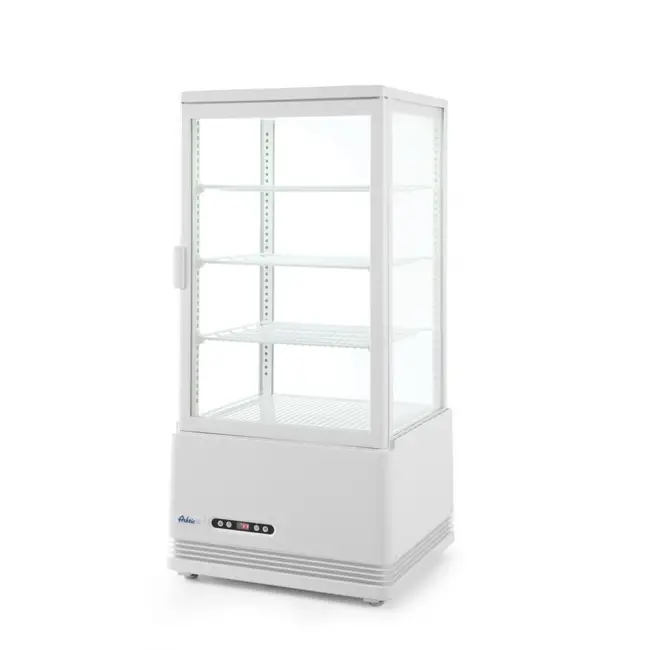 Arktic Koelvitrine – 78L – anti-condens – LED verlichting – wit – 3 verstelbare schappen