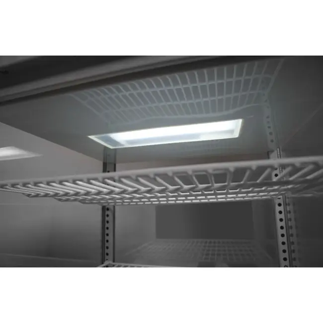 Arktic Compacte koelvitrine – 68L – wit – energiezuinig – LED-verlichting – anti-condens – 3 verstelbare schappen