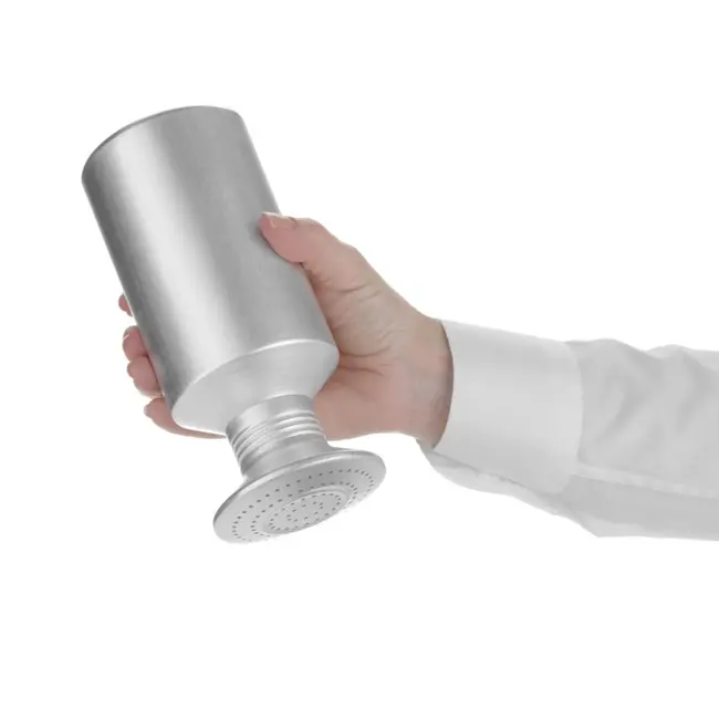 HENDI Zoutstrooier – Aluminium – Schroefdop – Ø80x195 mm