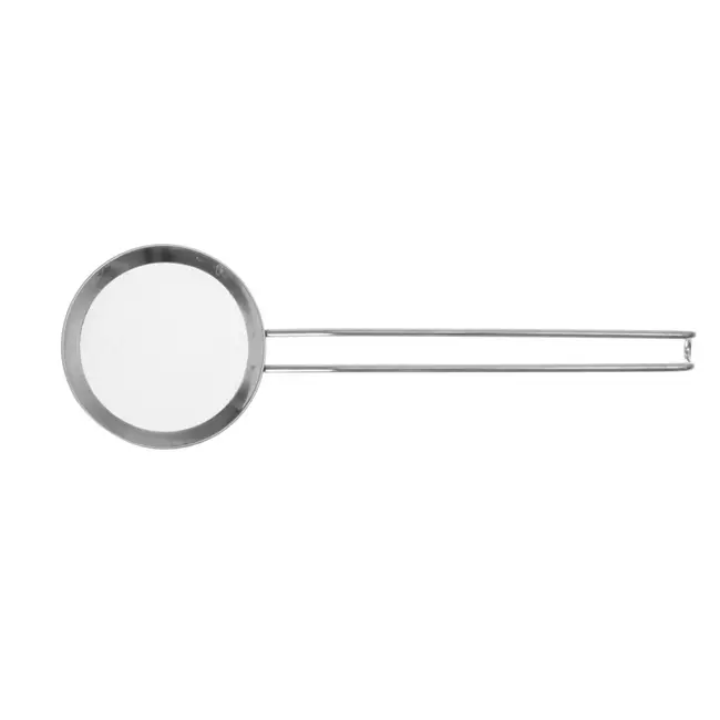 HENDI Vetspaan – Metalen draadgreep – Roestvast staal – Ø125x350 mm – Vaatwasmachinebestendig