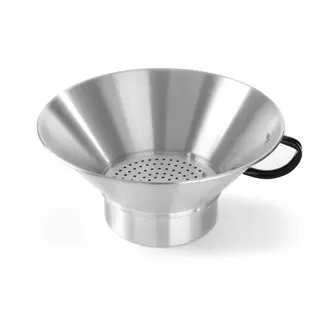 HENDI Frituurvergiet aluminium – vaste bodem – uitneembare zeef – Ø 400 mm – H 170 mm