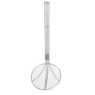 HENDI Frituurschep – Versterkte draadgreep – Roestvast staal – Vaatwasmachinebestendig – 160x470 mm