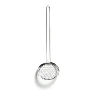HENDI Frituurschep – Metalen draadgreep – Ø125mm – 360mm – Vaatwasmachinebestendig