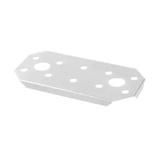 HENDI Geperforeerde roosters – GN 1/4 – extra sterk – eenvoudig te reinigen – roestvast staal