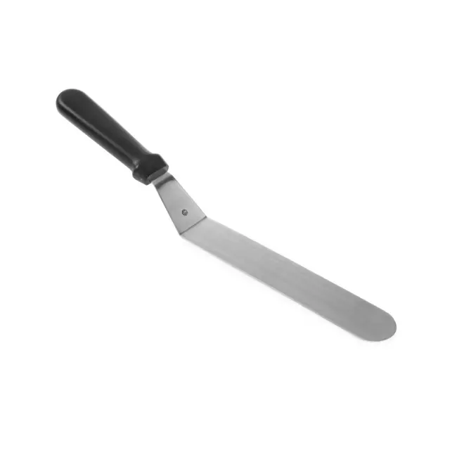 HENDI Flexibel paletmes met offset blad – 37x390 mm – zwart