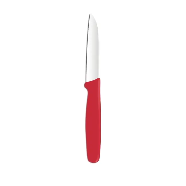 HENDI Schilmes – Rood – Ergonomische Grip – Roestvrij Staal – 180mm