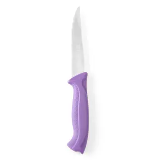 HENDI Universeel mes – gekarteld lemmet – 205 mm – HACCP polypropyleen heft