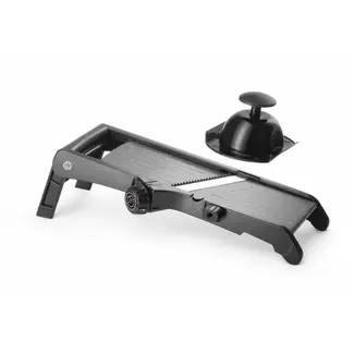 HENDI Japanse mandoline – verstelbare snijdikte – non-stick coating – ultrascherpe messen – antislip voet
