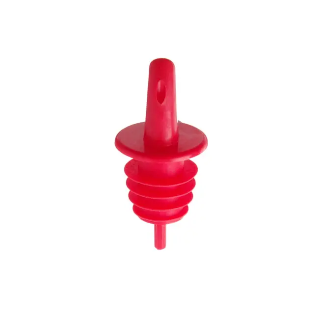 BarUp Set van 6 doorschenkers – EVA materiaal – 3 kleuren (zwart, wit, rood)