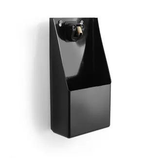 BarUp Flesopener met opvangbak – wandmontage – 135x70x295 mm – inclusief bevestigingsmateriaal