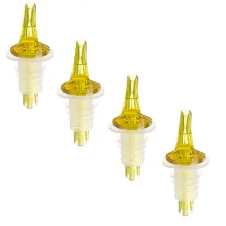 BarUp Schenktuit – EVA kunststof – Geel – Set van 4 stuks