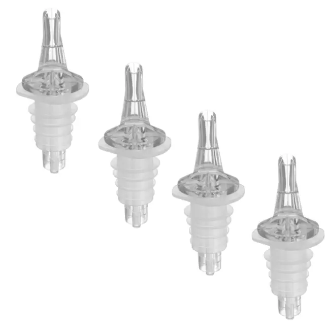 BarUp Transparante schenktuit – set van 4 – EVA kunststof