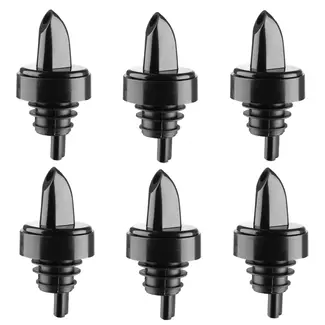 BarUp Schenktuitenset – 6 stuks – EVA kunststof – Voor nauwkeurig schenken