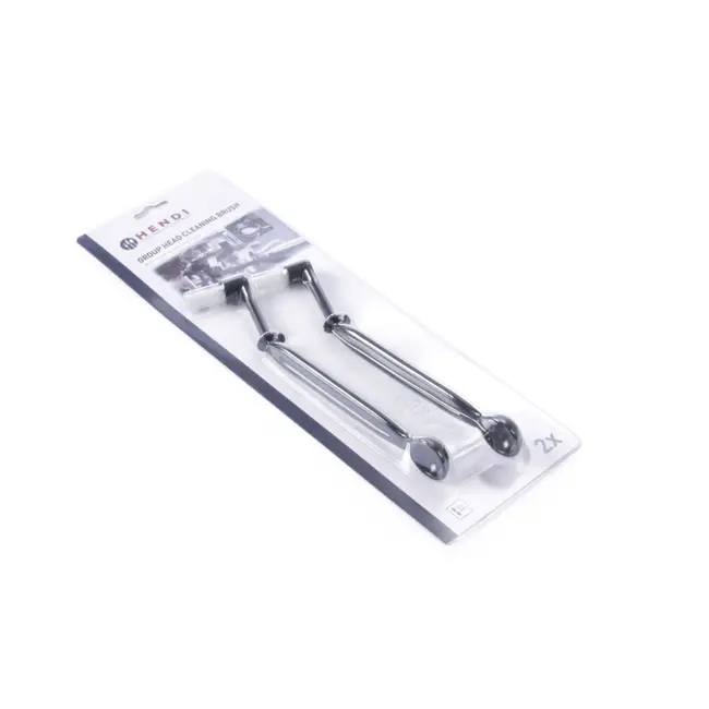 HENDI Zetgroep borstel – nylon – met spatscherm – 225 mm – set van 2