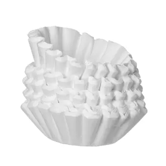 HENDI Koffiefilters van gebleekt papier Ø 245 mm, doos 1000 stuks