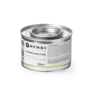 HENDI Brandpasta voor chafing dish – ethanol – 3 uur brandduur – 200g – roet- en geurloos