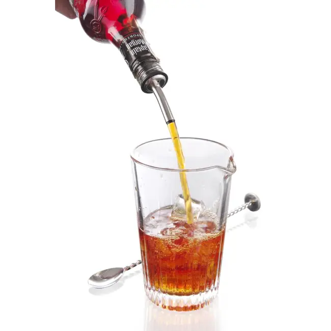 BarUp Schenktuit set – snelle doorstroming – roestvrij staal – 6 stuks