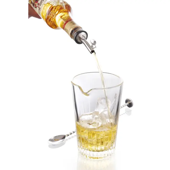 BarUp Schenktuit met flip-top – set van 6 – roestvast staal