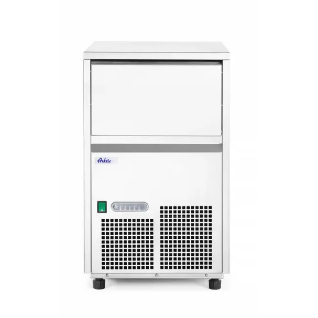 Arktic Compacte ijsblokjesmachine – roestvast staal – 22 kg per dag – automatische reiniging