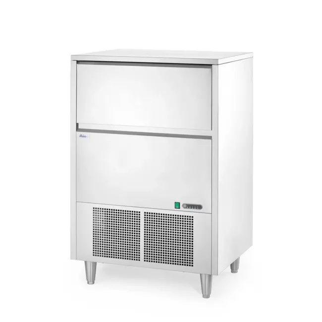 Arktic IJsblokjesmachine – roestvast staal – 90 kg/dag – 42 kg opslag – luchtgekoeld – 220V/900W