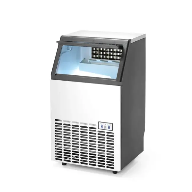 Arktic IJsblokjesmachine – Roestvast staal – 35 kg per dag – Buffervoorraad 15 kg – 45 ijsblokjes per cyclus