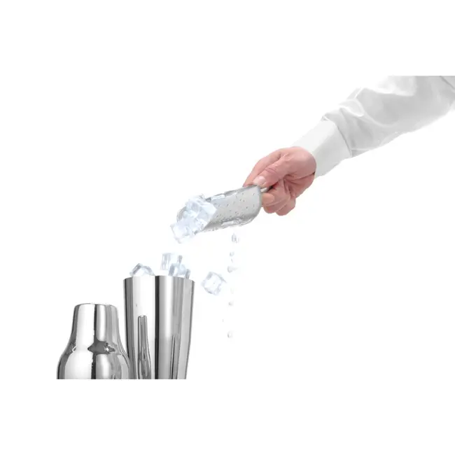 BarUp IJsschep met sleuven – Aluminium – 0,35L – 220x80 mm