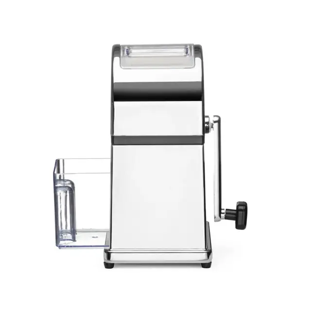 BarUp IJsvergruizer – verchroomd zink – roestvast stalen messen – 160x140x270 mm – zilver