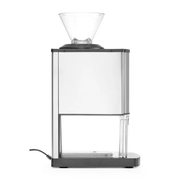 BarUp IJsvergruizer – roestvast staal – 12 kg per uur – 12 kopjes capaciteit – zilver