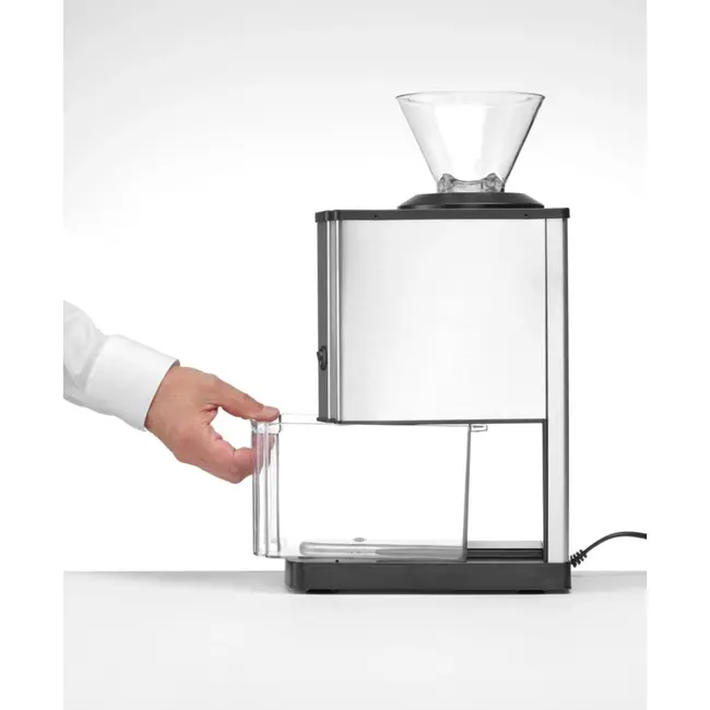 BarUp IJsvergruizer – roestvast staal – 12 kg per uur – 12 kopjes capaciteit – zilver