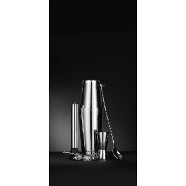 BarUp Complete barkit in buis – roestvast staal – 5 items – vaatwasmachinebestendig