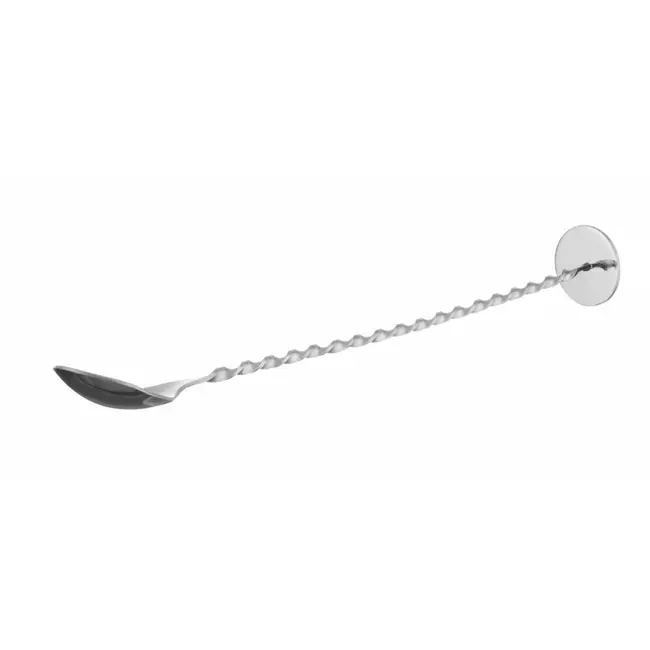 BarUp Barlepel met stamper – Spiraalhandgreep – Roestvrij staal – 280 mm