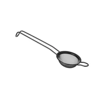 BarUp Fijnmazige barzeef – zwarte PVD-coating – roestvast staal – Ø65x220 mm