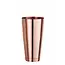 BarUp Boston shaker – verzwaard roestvrij staal – koper – 0,8L – ⌀90mm