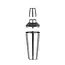 BarUp Cocktail shaker 3-delig – roestvrij staal – ingebouwde zeef – 0,75L