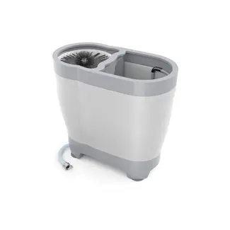 BarUp Glazen spoeler – Verwijderbare borstel – Directe wateraansluiting – 370x200x360 mm