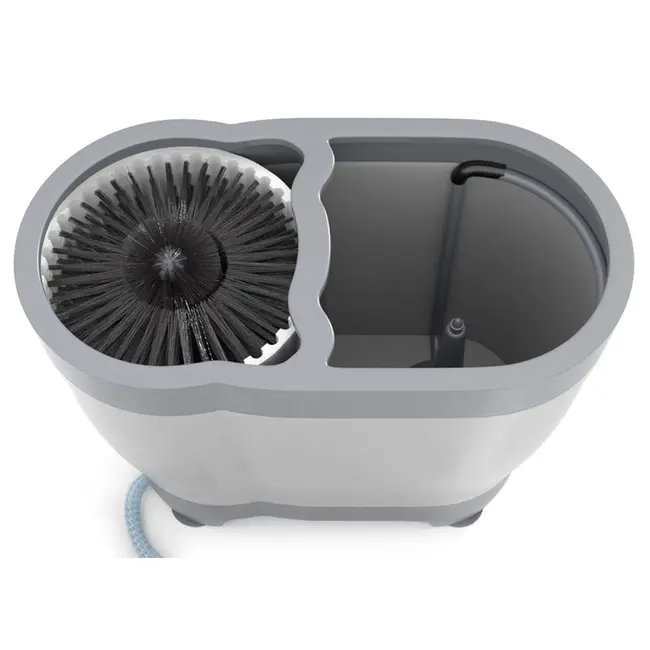 BarUp Glazen spoeler – Verwijderbare borstel – Directe wateraansluiting – 370x200x360 mm