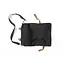 BarUp Bartender-tas – zwart – katoen en leer – 210x370x70 mm – verstelbare schouderband