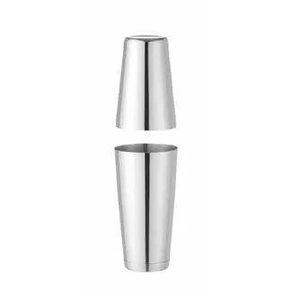 BarUp Tin-on-Tin Boston shaker 0,8 liter met 2 verzwaarde RVS bekers