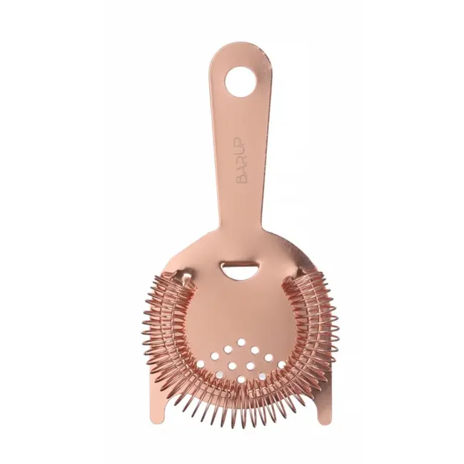 BarUp Hawthorne strainer – koper – roestvast staal – 160x75 mm – verwijderbare veer