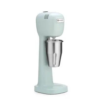 HENDI Milkshaker – Stijlvol ontwerp – Krachtige motor – Twee snelheden – Blauw