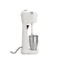 HENDI Stijlvolle milkshaker – wit – 2 snelheden – inclusief RVS en polycarbonaat mengbekers – 170x196x x(H)490mm