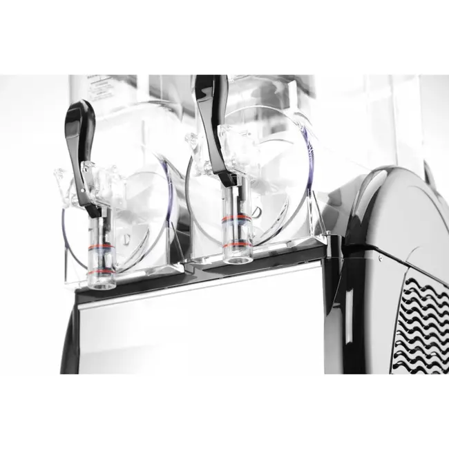 HENDI Slush machine – 24L – dubbele container – verlichte deksels – digitale temperatuurregeling