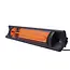 HENDI Krachtige infrarood terrasverwarmer – koolstoftechnologie – 4 standen – zwart – 912x185x174 mm
